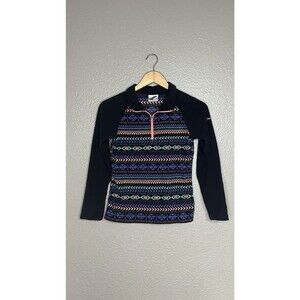 Columbia Girls Quarter Zip Fleece Aztec Print Pullover